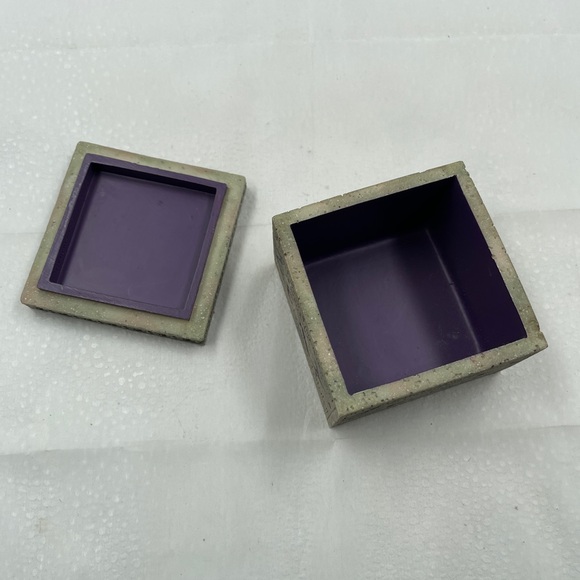 Demdaco By Faith Bill Stross LOVE Lidded Keepsake Trinket Box - Picture 5 of 5